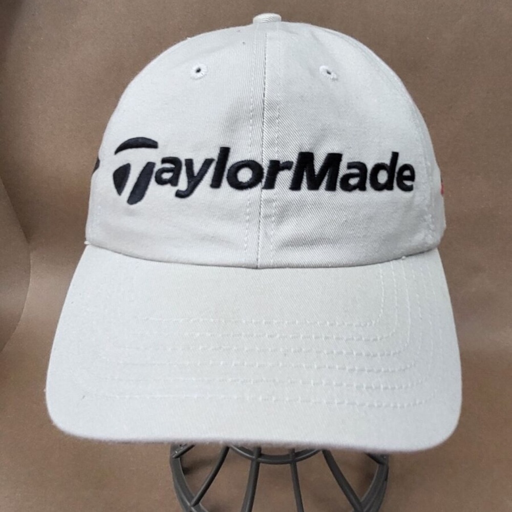 Taylor Made white baseball hat exellent condition price firm!